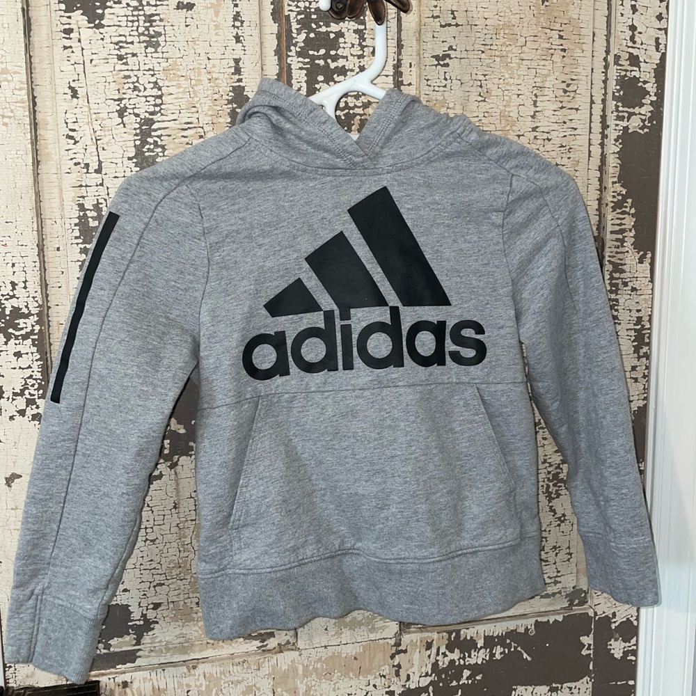 Boys Adidas Grey sweatshirt Size 8